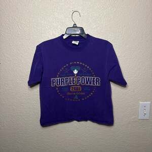 Majestic Arizona Diamondbacks 2001 MLB Purple Power Women’s T-shirt.  Size Mediu